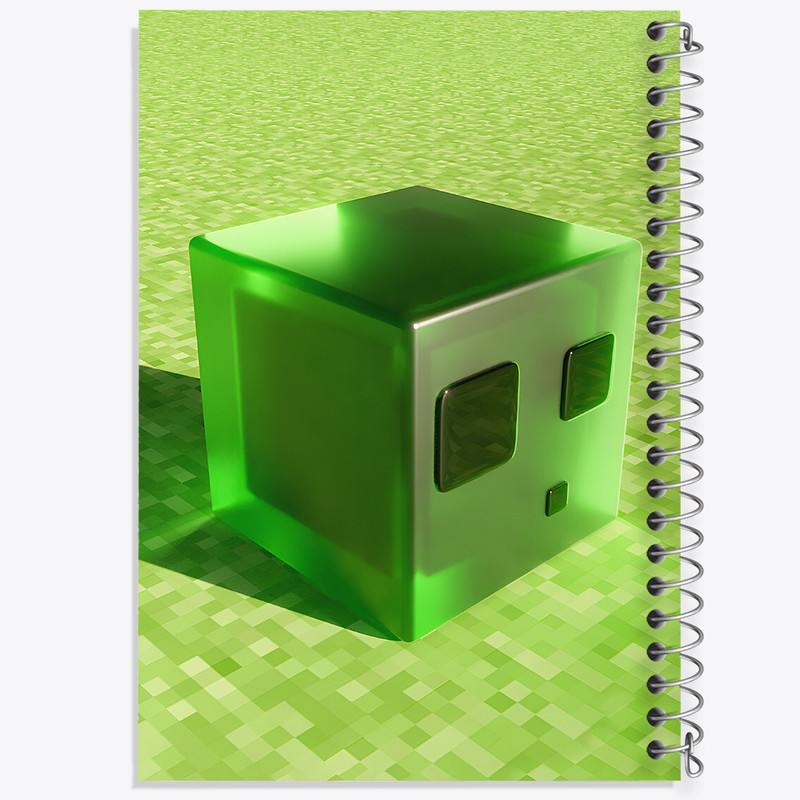 دفتر نقاشی 50 برگ خندالو طرح ماینکرافت (Minecraft) کد F14088