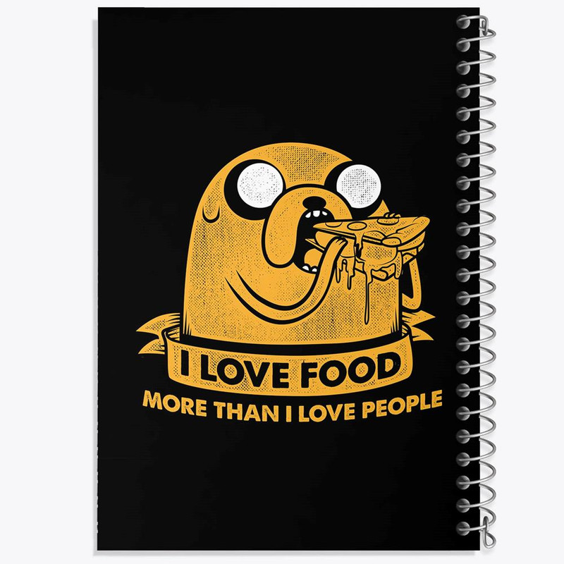 دفتر نقاشی 50 برگ خندالو مدل جیک وقت ماجراجویی Adventure Time کد 20833