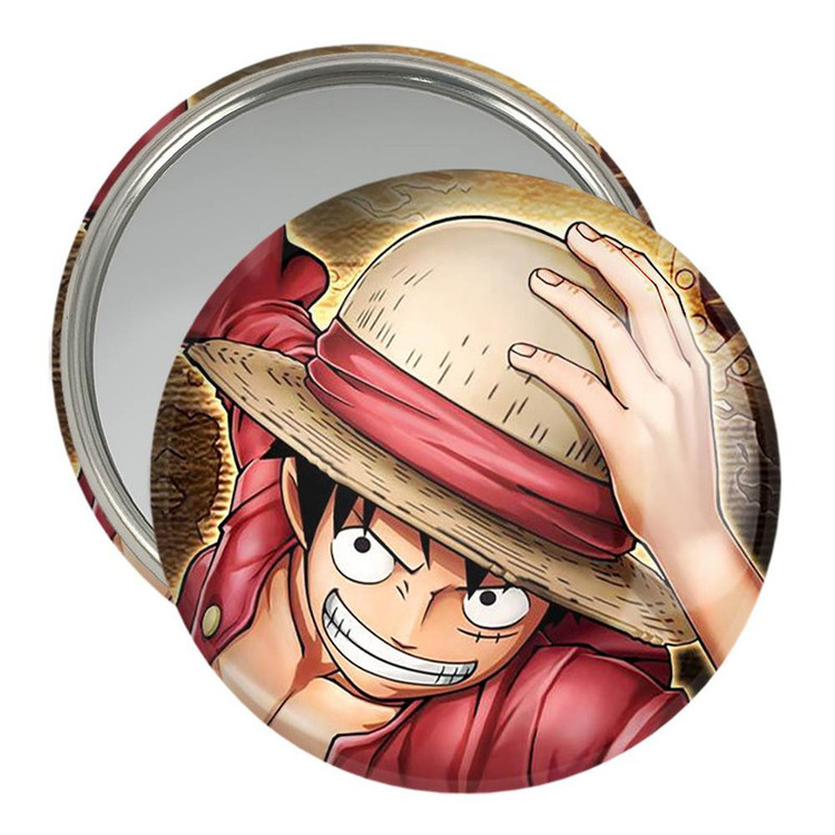 آینه جیبی خندالو مدل لوفی انیمه وان پیس One Piece کد 10539