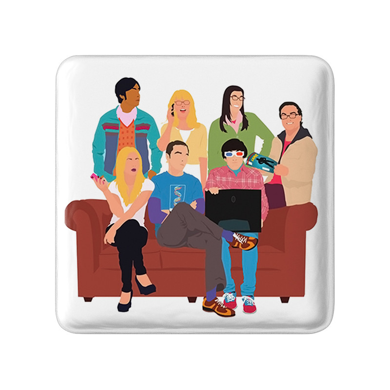 مگنت خندالو مدل سریال تئوری بیگ بنگ The Big Bang Theory کد 13308