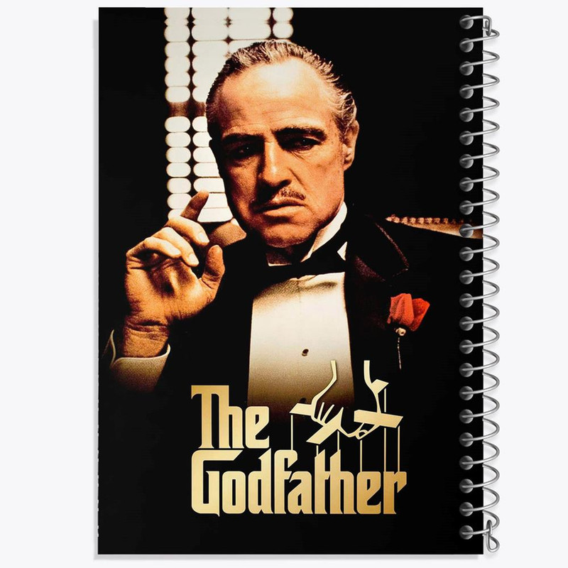 دفتر مشق 50 برگ خندالو مدل The Godfather  کد 10154