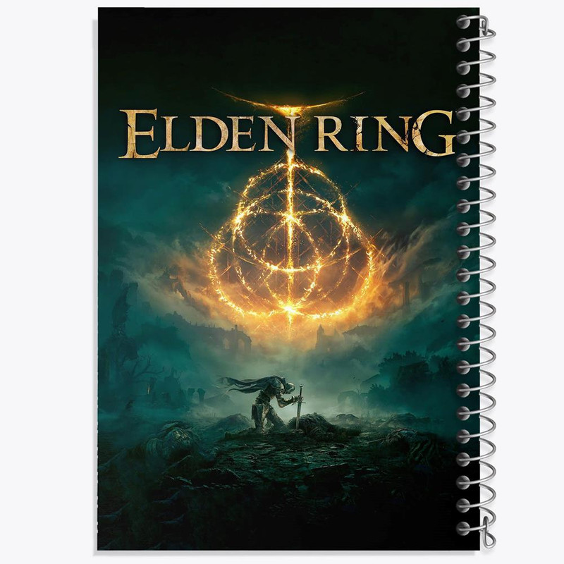 دفتر مشق 50 برگ خندالو مدل بازی الدن رینگ Elden Ring کد 26132