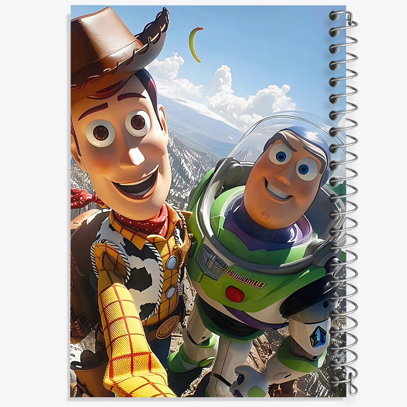 دفتر مشق 50 برگ خندالو طرح داستان اسباب بازی ها (Toy Story) کد F6812