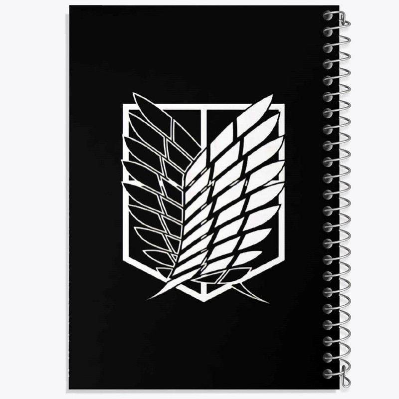 دفتر نت موسیقی 50 برگ خندالو مدل انیمه اتک آن تایتان Attack on Titan کد 4851