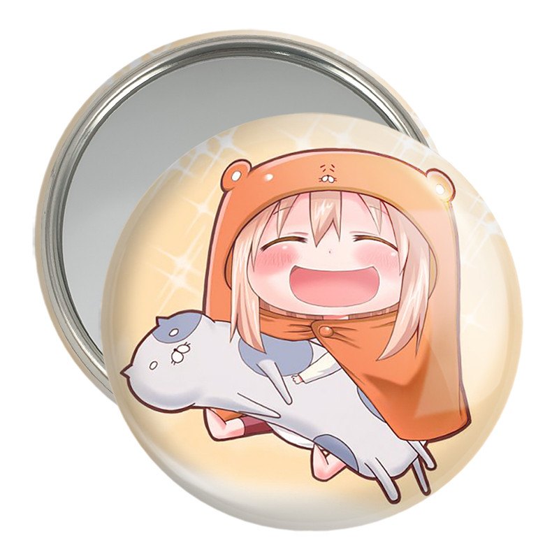 آینه جیبی خندالو مدل اومارو انیمه اوماروچان Umaru Chan  کد 18486