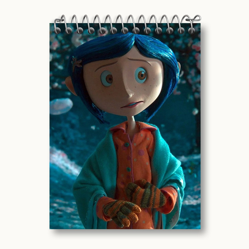 دفتر یادداشت 50 برگ خندالو مدل کورالاین Coraline کد 20800