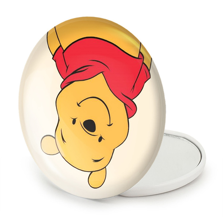 آینه جیبی خندالو طرح خرس پو Winnie The Pooh مدل تاشو کد 1596
