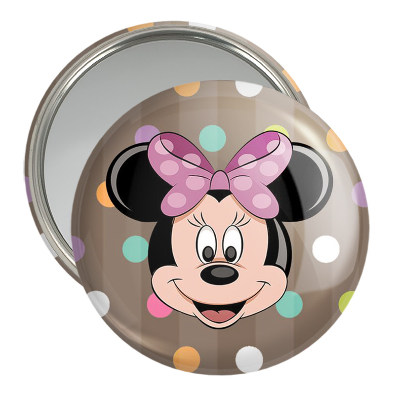 آینه جیبی خندالو مدل میکی موس Mickey Mouse کد 2428