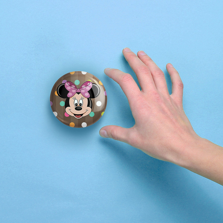 آینه جیبی خندالو مدل میکی موس Mickey Mouse کد 2428