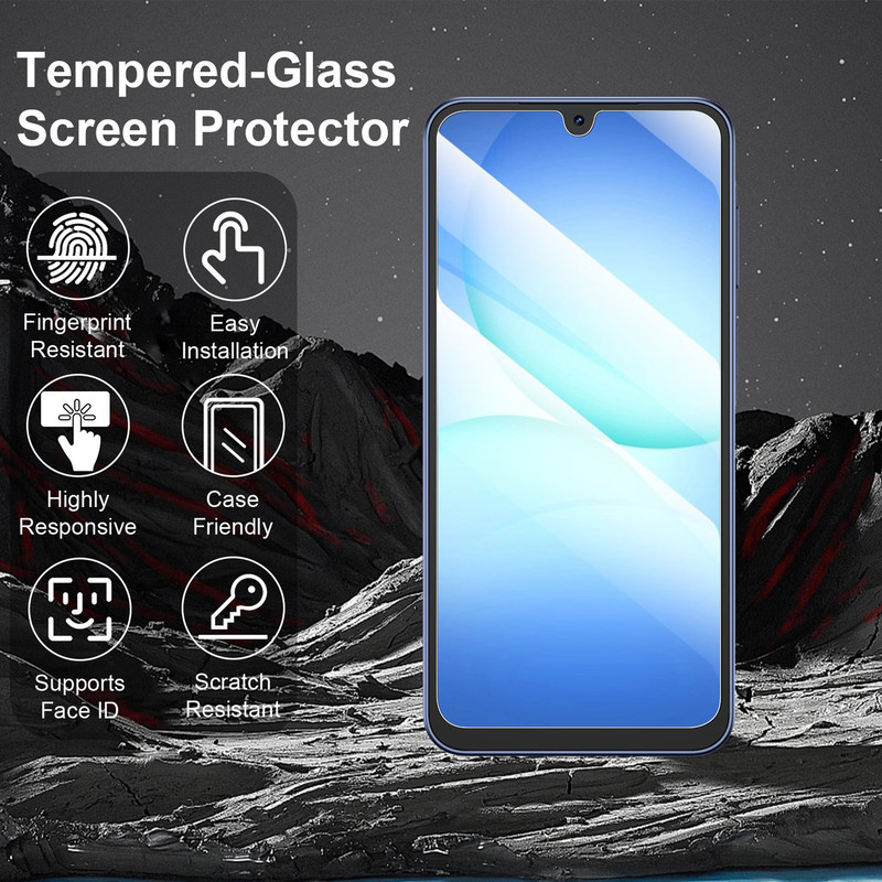 محافظ صفحه نمایش سامورایی مدل Invisiglass مناسب برای گوشی موبایل سامسونگ Galaxy A17 4G / A17 5G