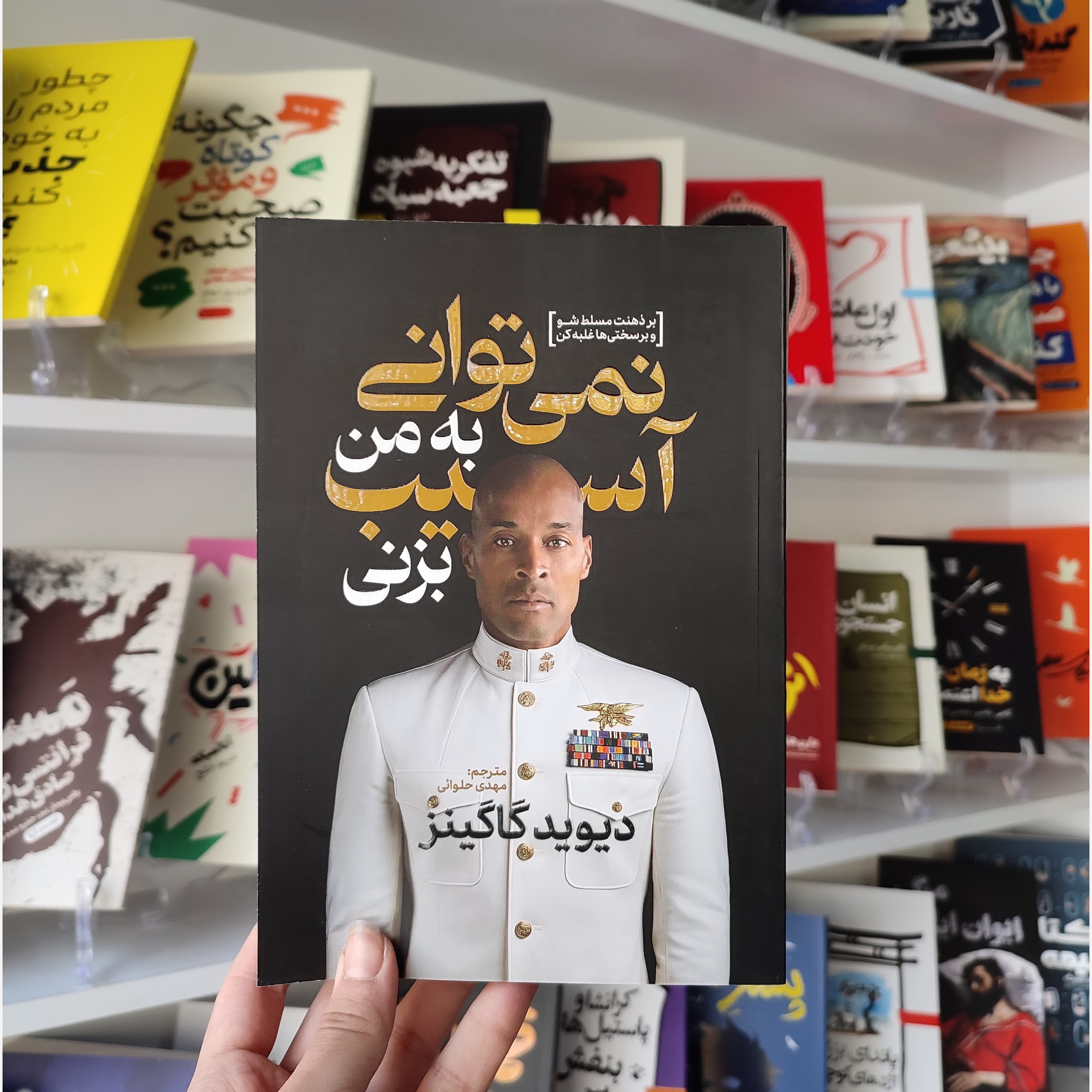 کتاب نمی توانی به من آسیب بزنی اثر دیوید گاگینز مترجم مهدی حلوائی انتشارات آذربیان