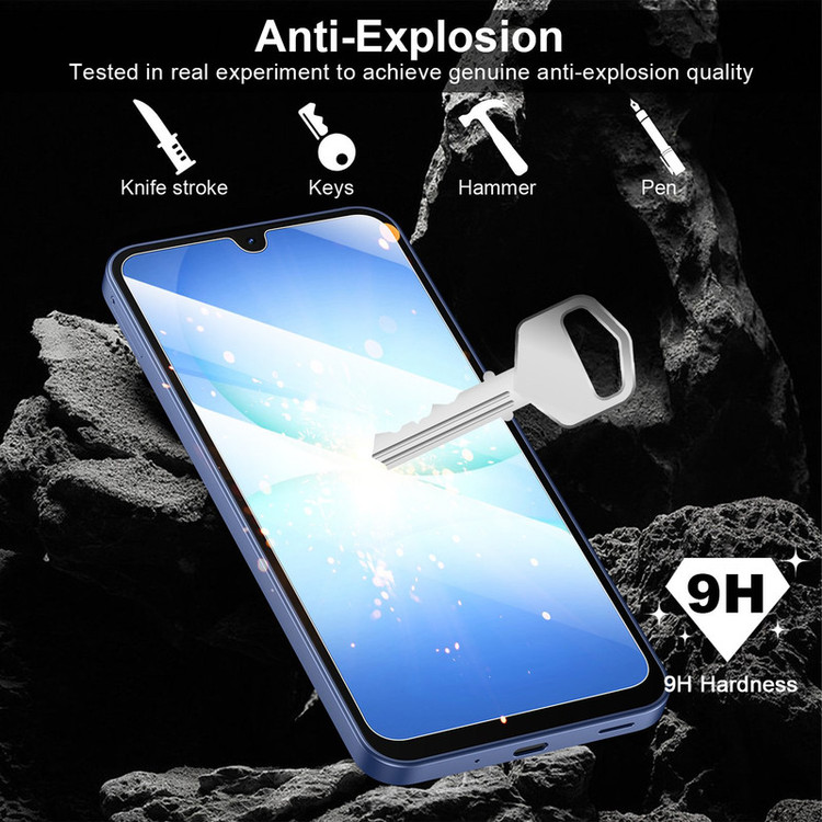 محافظ صفحه نمایش سامورایی مدل Invisiglass مناسب برای گوشی موبایل سامسونگ Galaxy A07 / A06
