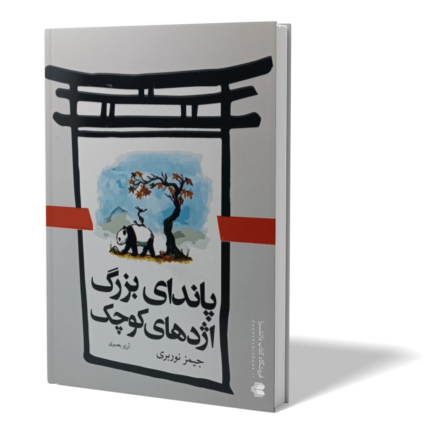 کتاب پاندای بزرگ اژدهای کوچک اثر جیمز نوربری مترجم آرزو بصیری انتشارات آزادنشر
