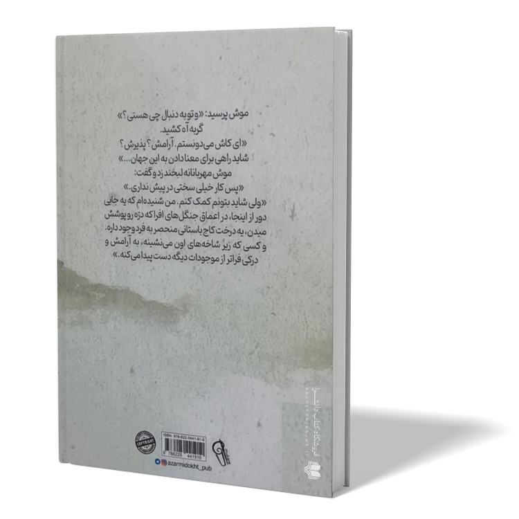 کتاب گربه ای که آرامش یاد داد اثر جیمز نوربری مترجم شبنم سلطانپور انتشارات آزرمیدخت