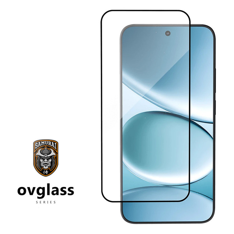 محافظ صفحه نمایش سامورایی مدل ovglass مناسب برای گوشی موبایل شیائومی Redmi Note 15 Pro 5G