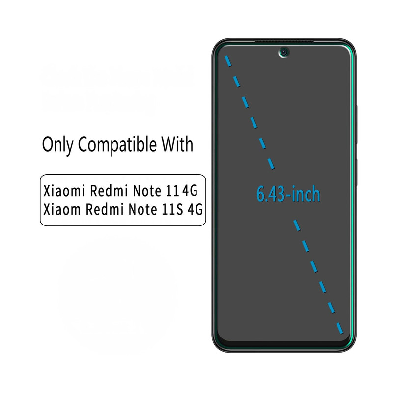 محافظ صفحه نمایش سامورایی مدل ovglass مناسب برای گوشی موبایل شیائومی Redmi Note 11 4G / Redmi Note 11s 4G