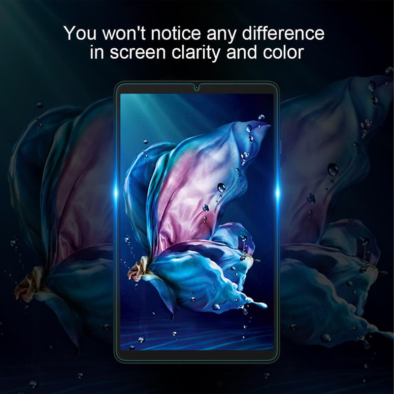 محافظ صفحه نمایش شفاف سامورایی مدل GlastR مناسب برای تبلت سامسونگ Galaxy Tab A9 / Galaxy Tab A11