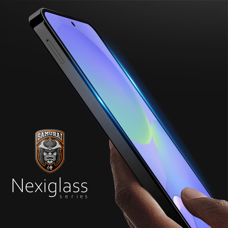 محافظ صفحه نمایش سامورایی مدل Nexiglass مناسب برای گوشی موبایل سامسونگ Galaxy A57 / Galaxy A56