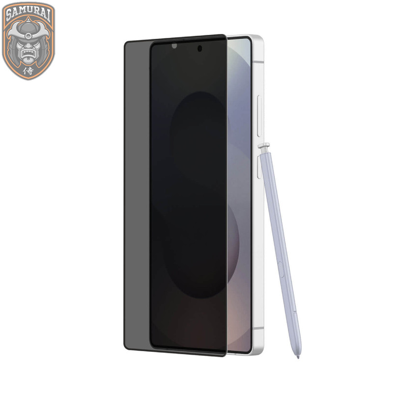 محافظ صفحه نمایش حریم شخصی سامورایی مدل Private مناسب برای گوشی موبایل سامسونگ Galaxy S25 Ultra