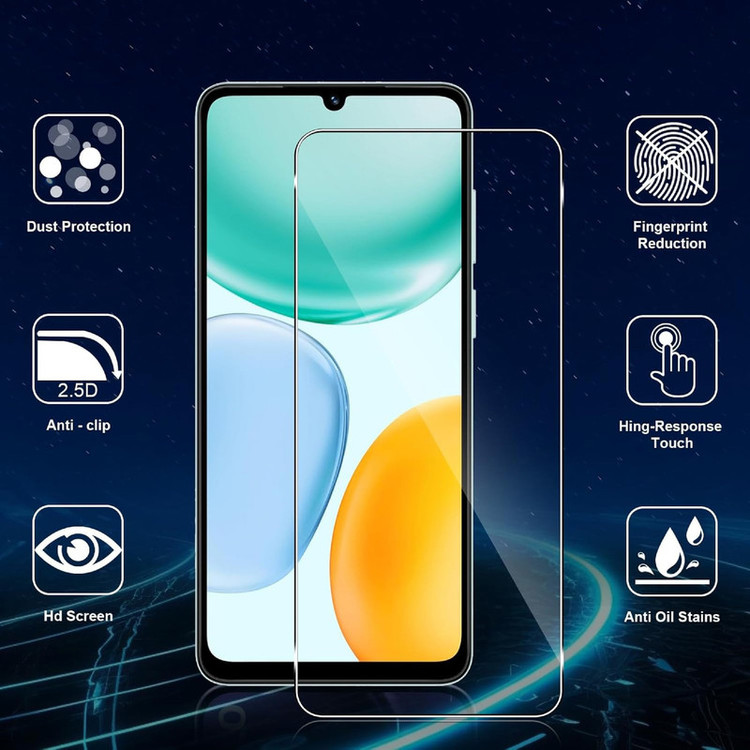محافظ صفحه نمایش سامورایی مدل Invisiglass مناسب برای گوشی موبایل آنر X7c / X7d