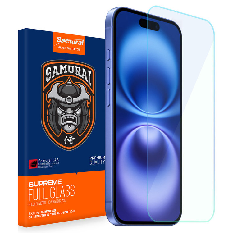 محافظ صفحه نمایش سامورایی مدل Invisiglass مناسب برای گوشی موبایل اپل iPhone 16