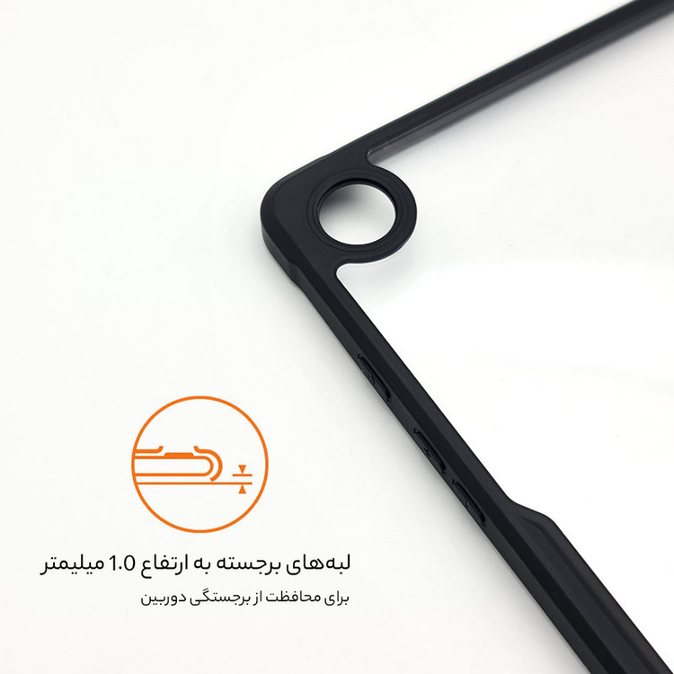 کاور سامورایی مدل Black-Bumper مناسب برای تبلت سامسونگ Galaxy Tab A9 / X115