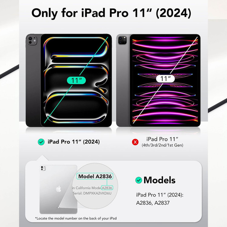 کاور سامورایی مدل Wlons مناسب برای تبلت اپل iPad Pro 11 2024