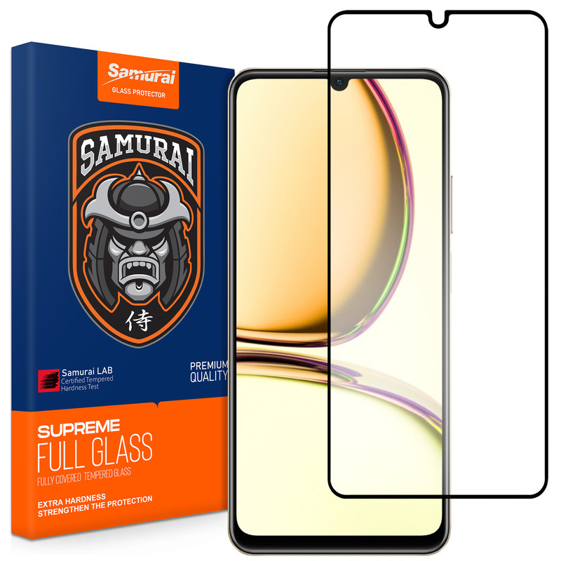 محافظ صفحه نمایش سامورایی مدل ovglass مناسب برای گوشی موبایل ریلمی C53 / C61