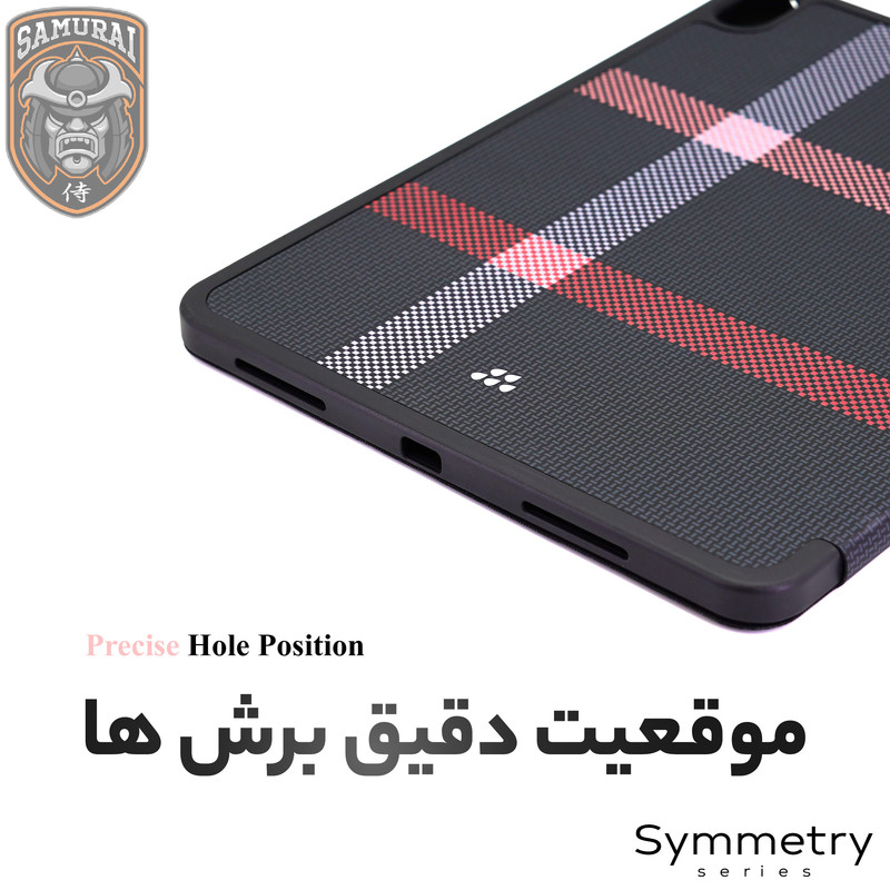 کیف کلاسوری سامورایی مدل Symmetry مناسب برای تبلت اپل iPad Mini 6 8.3 / iPad Mini 7 8.3