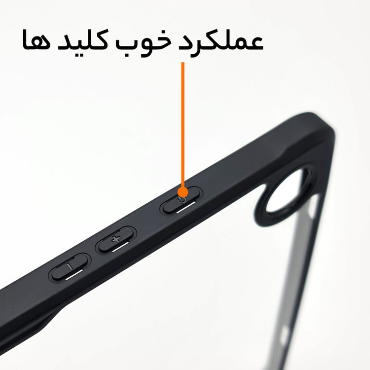 کاور سامورایی مدل Black-Bumper مناسب برای تبلت سامسونگ Galaxy Tab A11 plus