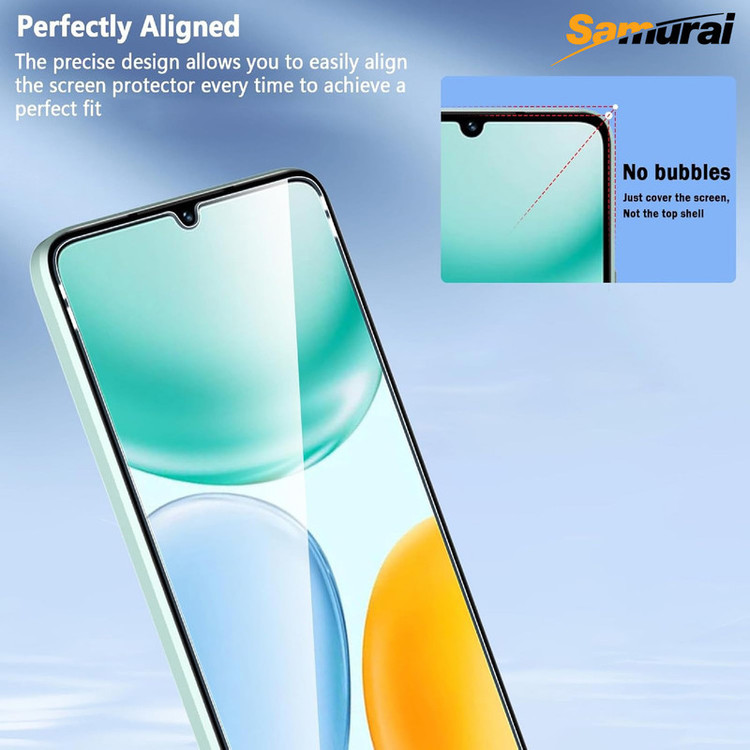 محافظ صفحه نمایش سامورایی مدل Invisiglass مناسب برای گوشی موبایل آنر X5c / X5c Plus