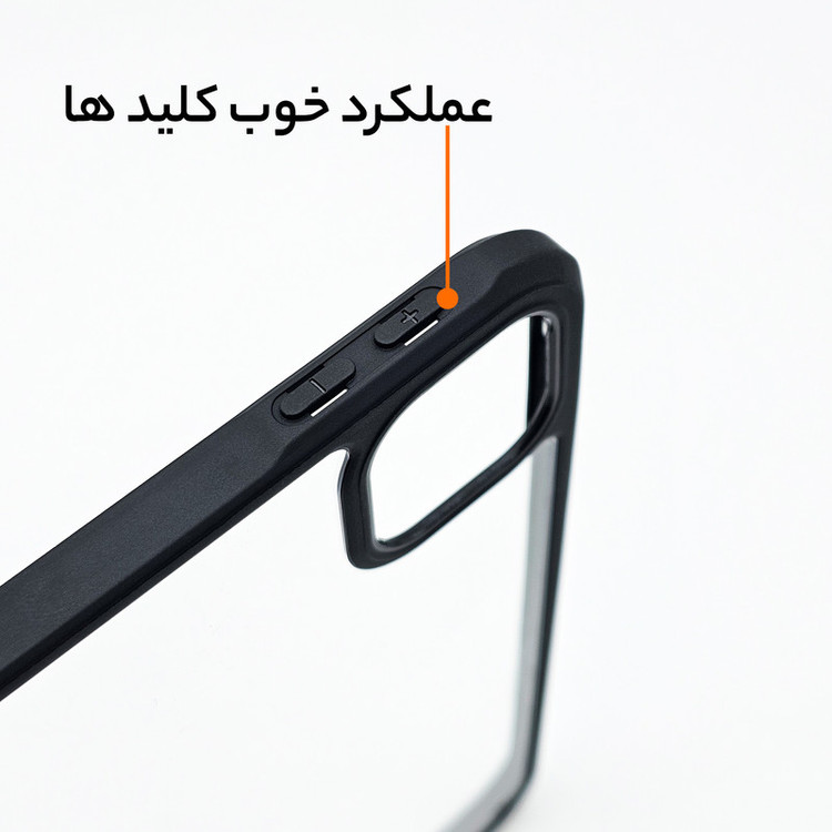 کاور سامورایی مدل Black-Bumper مناسب برای تبلت اپل iPad Pro 13 2024