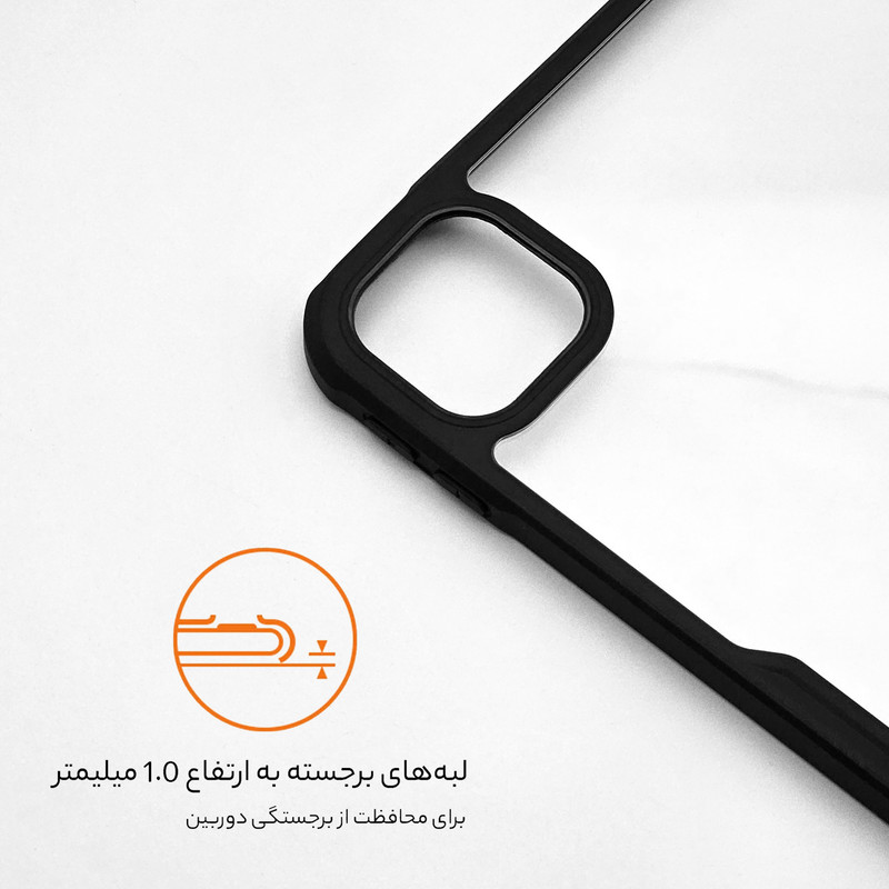 کاور سامورایی مدل Black-Bumper مناسب برای تبلت اپل iPad Pro 13 2024