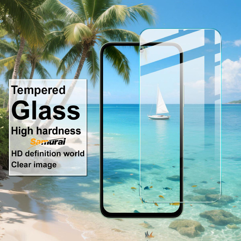 محافظ صفحه نمایش سامورایی مدل Invisiglass مناسب برای گوشی موبایل شیائومی Redmi 15 4G