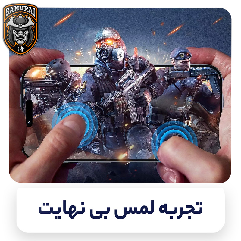 محافظ صفحه نمایش سامورایی مدل Invisiglass مناسب برای گوشی موبایل شیائومی Redmi 15 4G