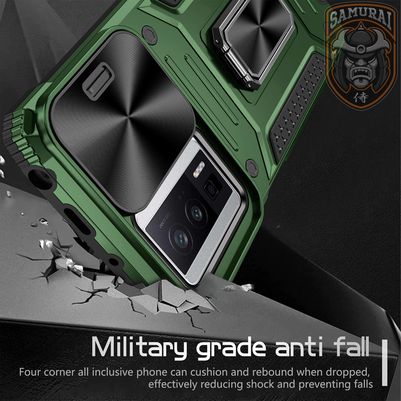 کاور سامورایی مدل CamShield Armor مناسب برای گوشی موبایل شیائومی Poco F5 Pro