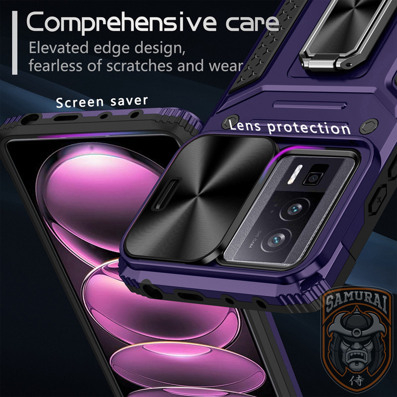 کاور سامورایی مدل CamShield Armor مناسب برای گوشی موبایل شیائومی Poco F5 Pro