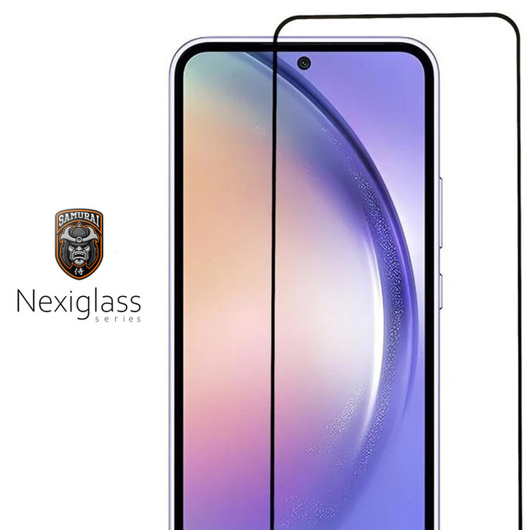 محافظ صفحه نمایش سامورایی مدل Nexiglass مناسب برای گوشی موبایل سامسونگ Galaxy A55 / Galaxy A35