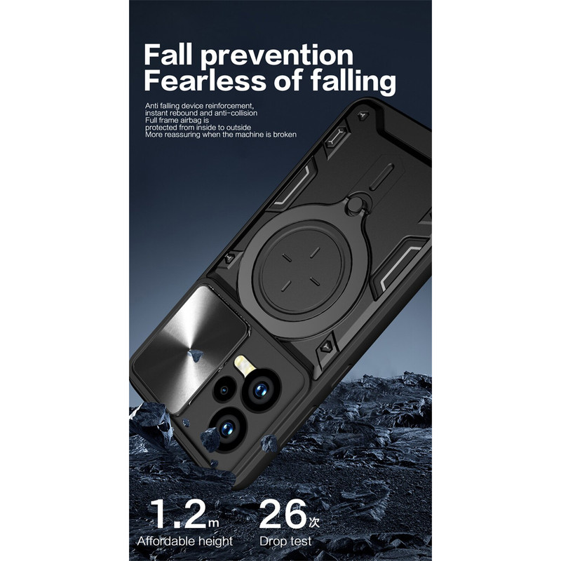 کاور سامورایی مدل Magic Ring مناسب برای گوشی موبایل شیائومی Redmi Note 12 5G / Poco X5 5G