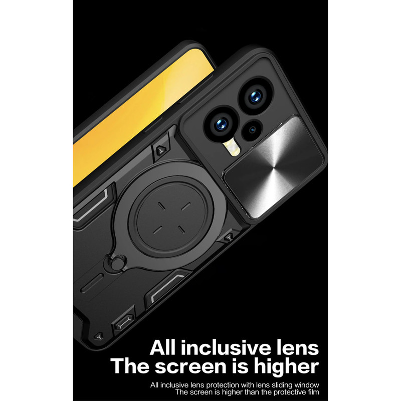 کاور سامورایی مدل Magic Ring مناسب برای گوشی موبایل شیائومی Redmi Note 12 5G / Poco X5 5G