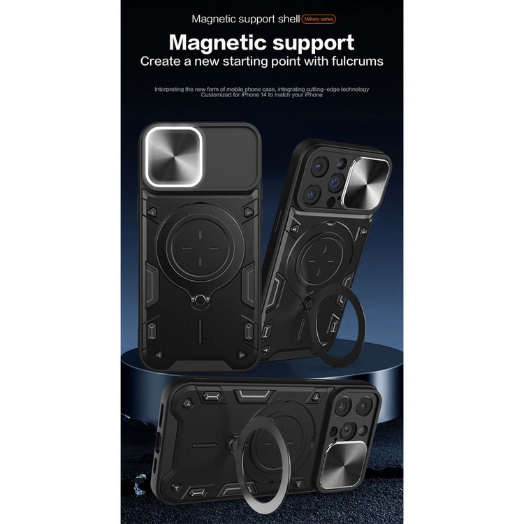 کاور سامورایی مدل Magic Ring مناسب برای گوشی موبایل اپل iPhone 14 Pro Max