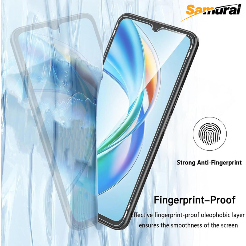 محافظ صفحه نمایش سامورایی مدل Invisiglass مناسب برای گوشی موبایل آنر X6b 4G / X6a / X5b / X5b Plus