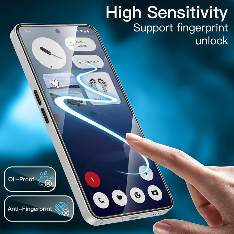 محافظ صفحه نمایش سامورایی مدل Invisiglass مناسب برای گوشی موبایل ناتینگ Phone 3a Lite