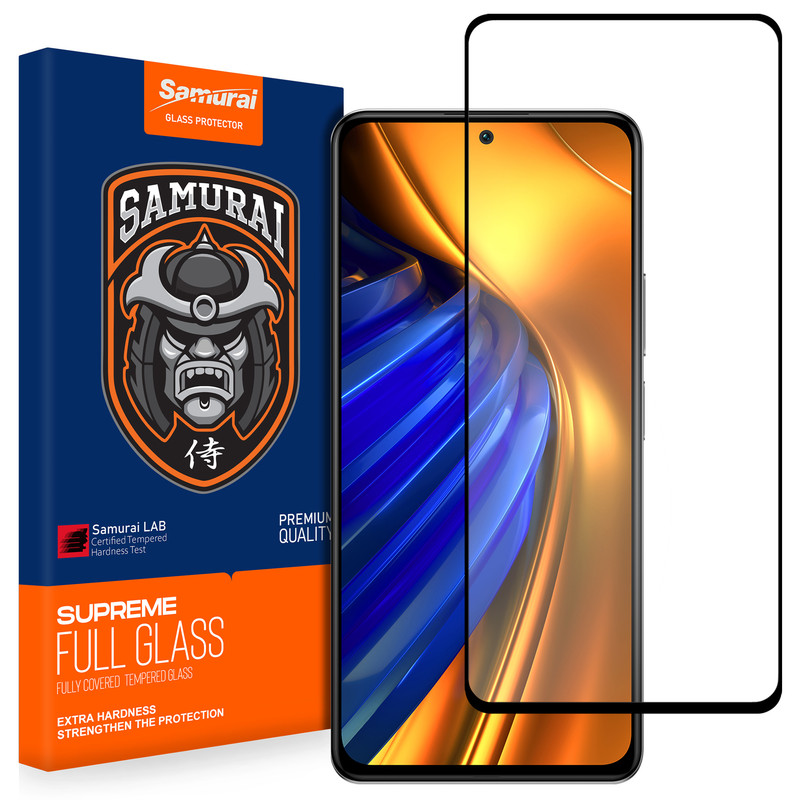محافظ شیشه ای سامورایی مدل ovglass مناسب برای گوشی موبایل شیائومی Redmi K40S / Poco F4 5G
