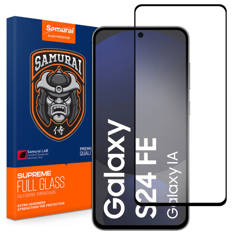 محافظ صفحه نمایش سامورایی مدل ovglass مناسب برای گوشی موبایل سامسونگ Galaxy S24 FE / S25 FE