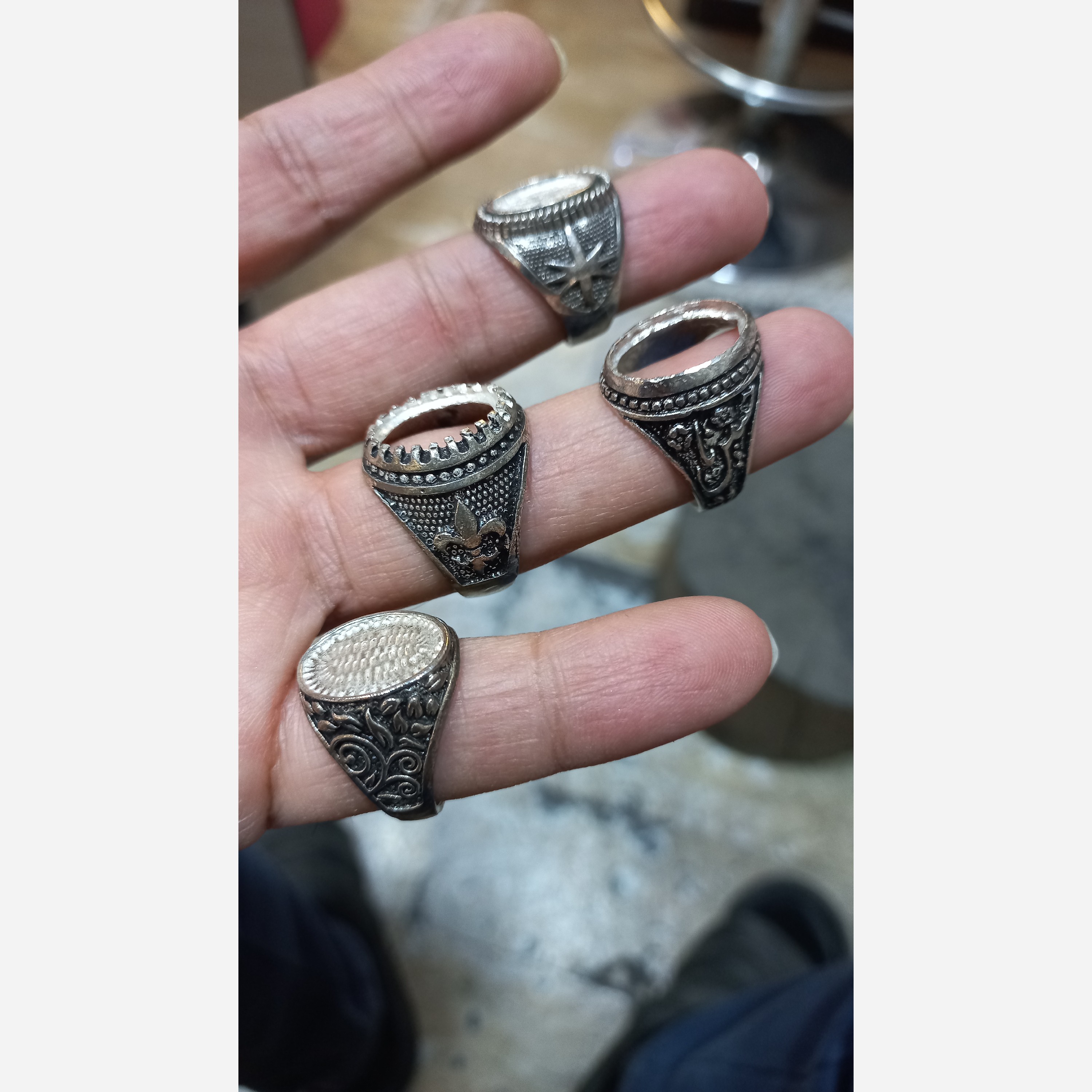 حراج پاکسازی 4عدد رکاب رنگ ثابت
