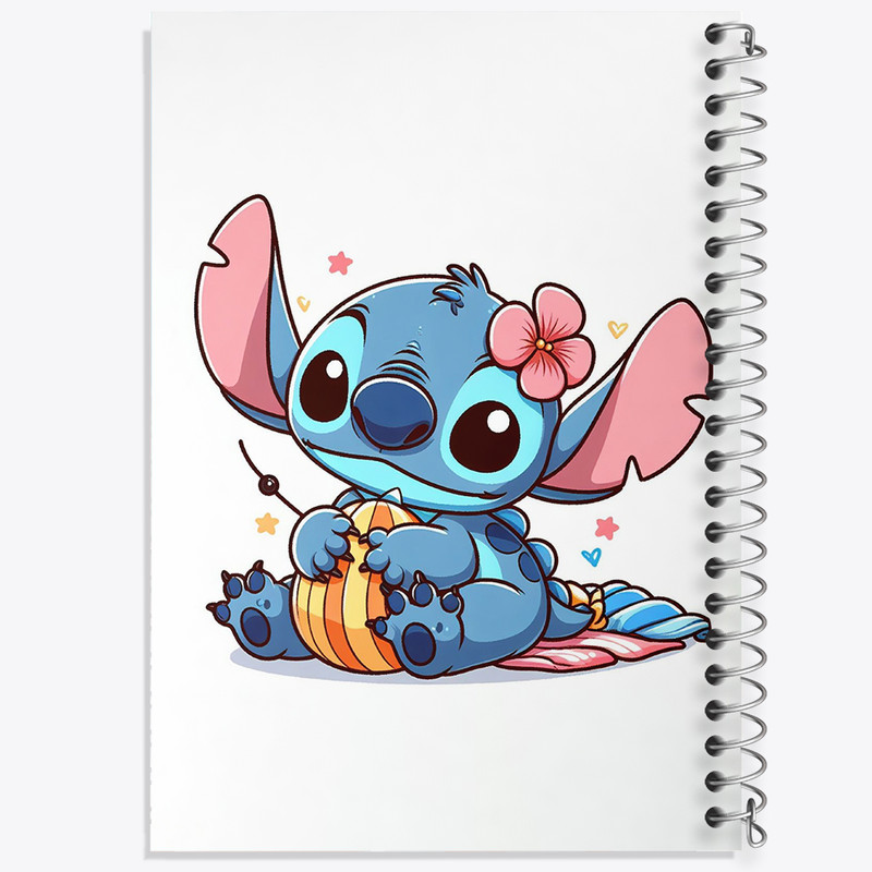 دفتر نقاشی 50 برگ خندالو طرح استیچ (Stitch) کد 37198