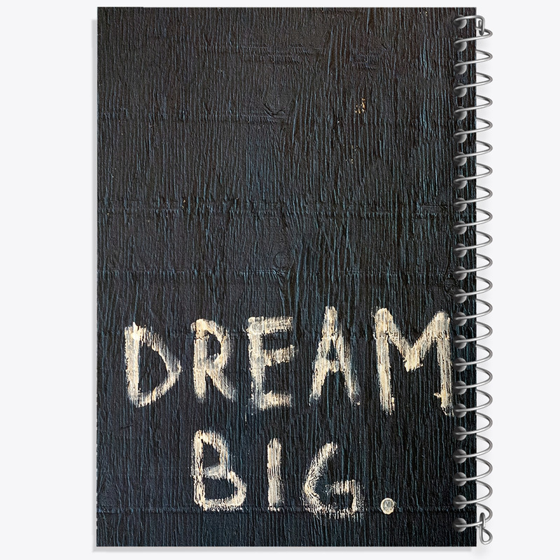 دفتر ژورنال نویسی 50 برگ خندالو مدل نقطه ای طرح Dream Big کد F261