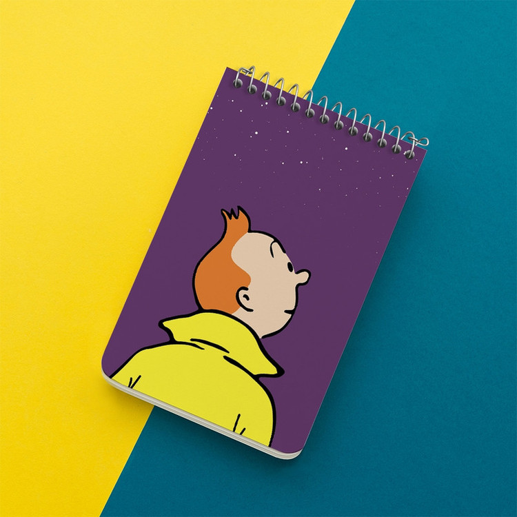 دفتر یادداشت 50 برگ خندالو طرح تن تن (Tintin) کد F10330