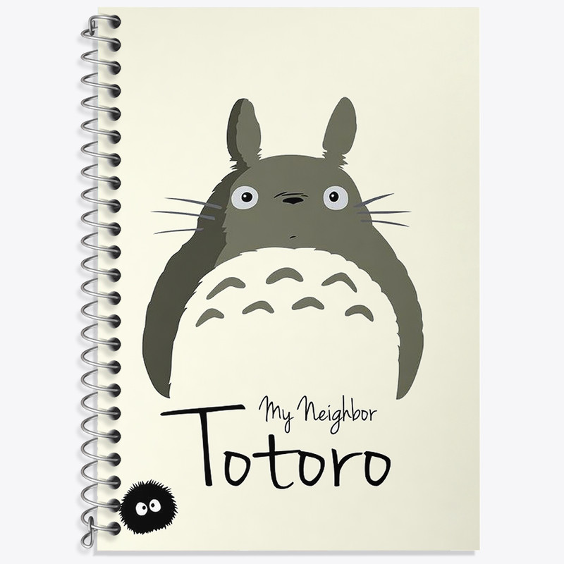 دفتر نت موسیقی 50 برگ خندالو طرح انیمه توتورو (Totoro) کد N2118